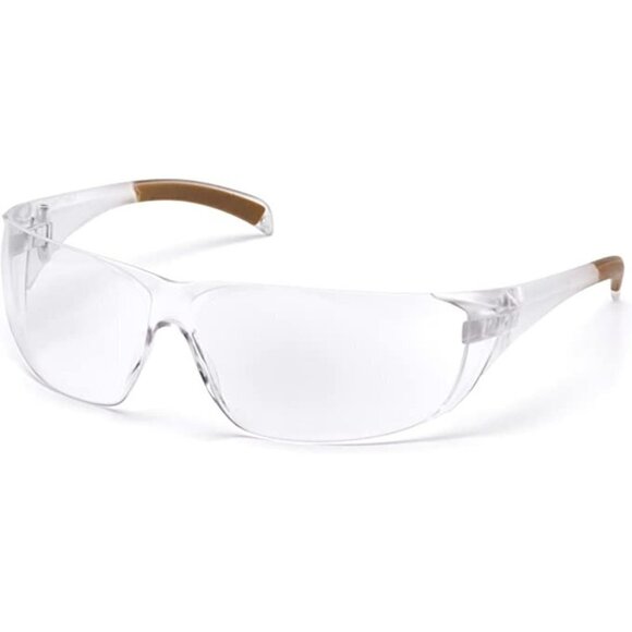 CARHARTT construction shooting safety glasses clear anti-Fog polycarbonate lens - Picture 1 of 6